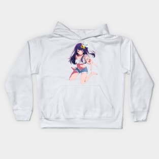 Ai Hoshino From Oshi No Ko Kids Hoodie